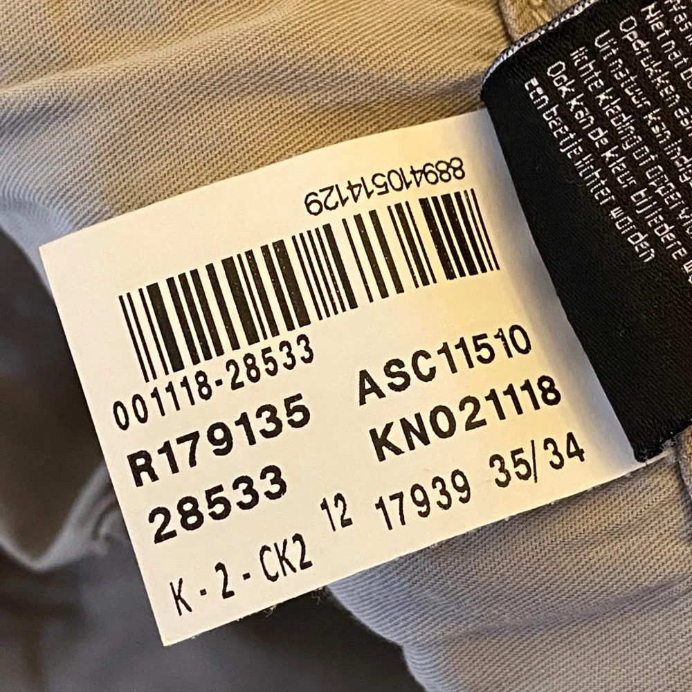 34 Heritage Men's Charisma Comfort Rise Straight Leg Size 35x34 - Picture 10 of 16